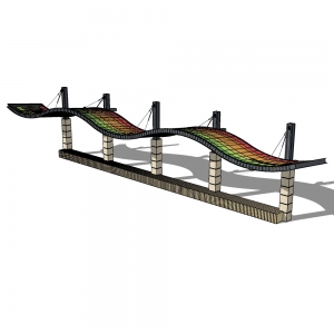 廊架形构筑物33