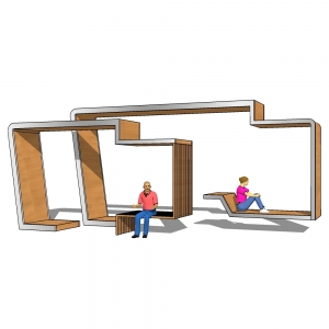 廊架形构筑物37