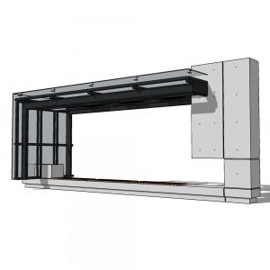 廊架形构筑物44
