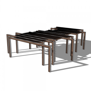 廊架形构筑物45