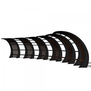 廊架形构筑物46