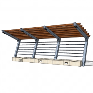 廊架形构筑物47