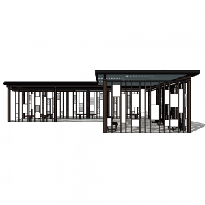 廊架形构筑物56