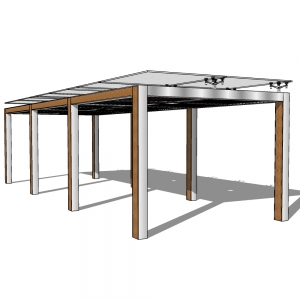 廊架形构筑物69