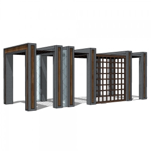 廊架形构筑物77