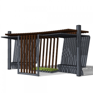 廊架形构筑物84