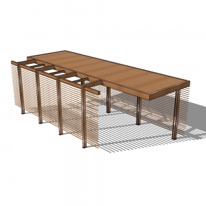 廊架形构筑物98