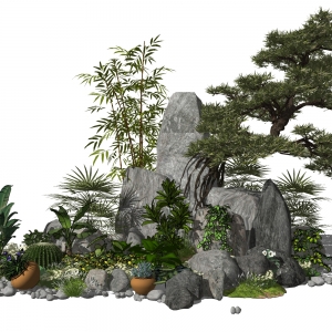 新中式假山石头5