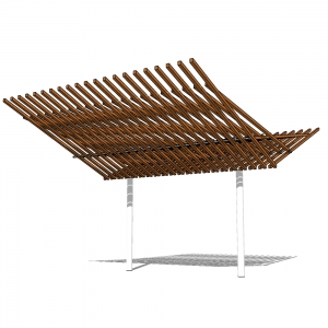 顶棚形构筑物82