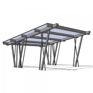 顶棚形构筑物88