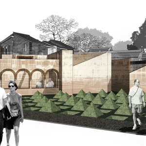 淡彩拼贴风效果图案例01