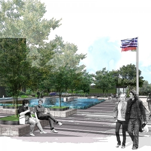 淡彩拼贴风效果图案例05