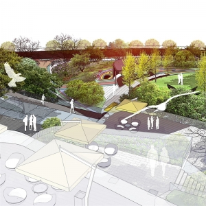 淡彩拼贴风效果图案例06