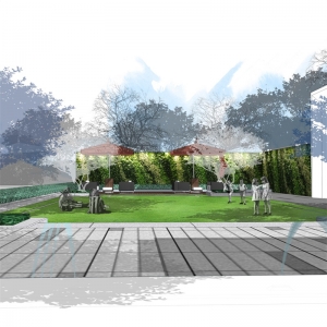 淡彩拼贴风效果图案例07