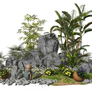 新中式假山石头17