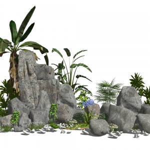 新中式假山石头20