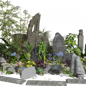 新中式假山石头24