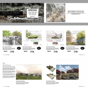 【免费】高逼格作品集模板，两套就够