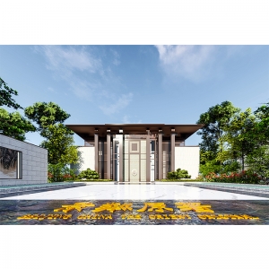 北京龙湖首开景粼原著中式售楼处 水石国际