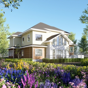 D5渲染器别墅场景