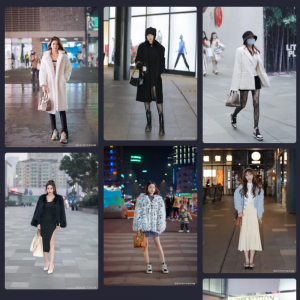 时尚亚洲人物素材9张