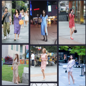 时尚亚洲人物素材9张