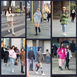 时尚亚洲人物素材9张