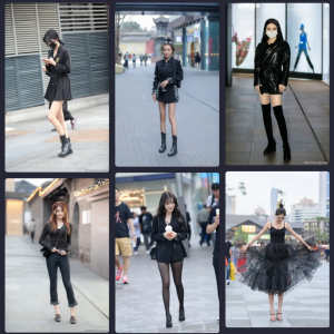 时尚亚洲人物素材9张