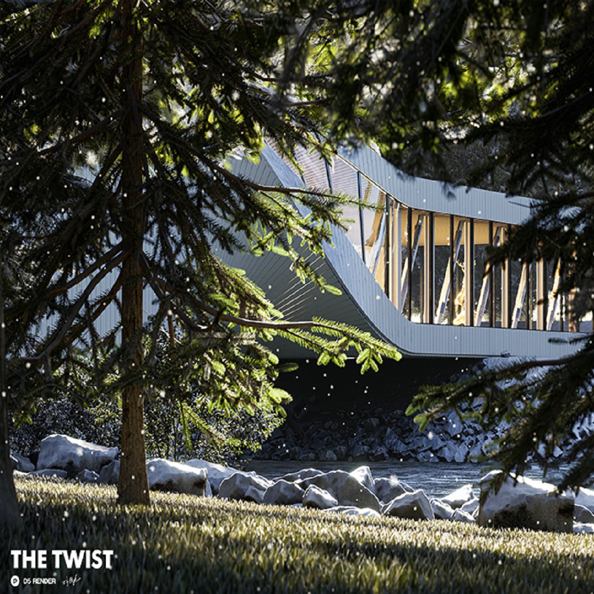 D5渲染器场景/扭体博物馆