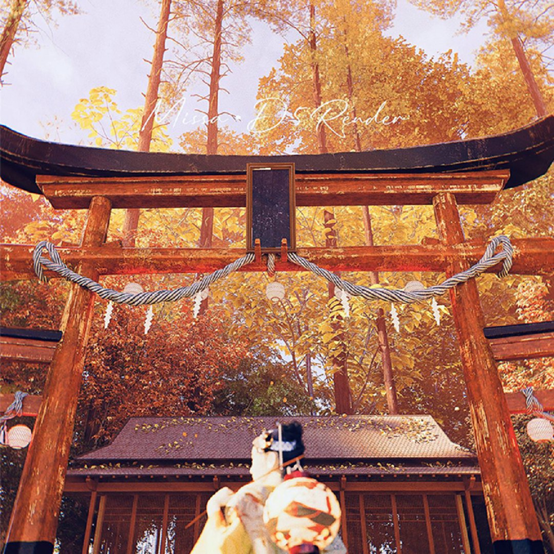 D5渲染器/林中鸟居