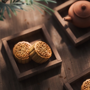 D5渲染器场景/中秋月饼