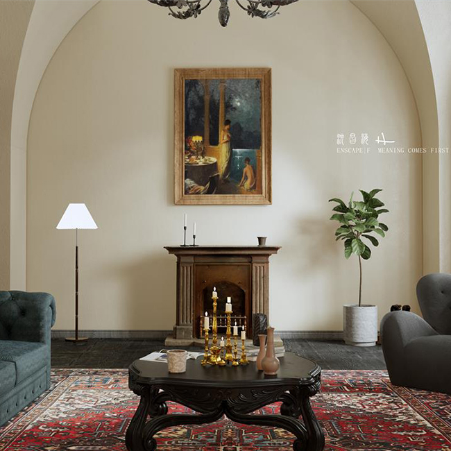 ENSCAPE场景/壁炉的回忆