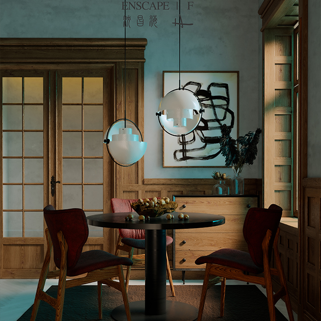 ENSCAPE场景/餐桌角落