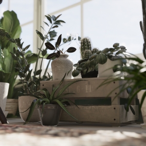 D5渲染器场景/春意盎然