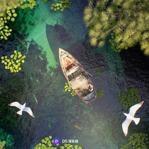 D5渲染器场景/正午