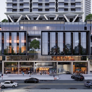 D5渲染器场景/商业街