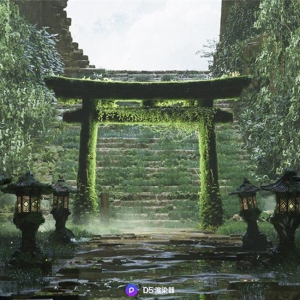 D5渲染器场景/鸟居