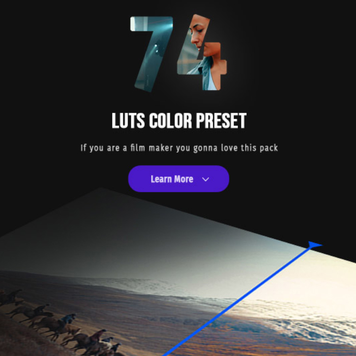 好莱坞电影级LUTS调色预设