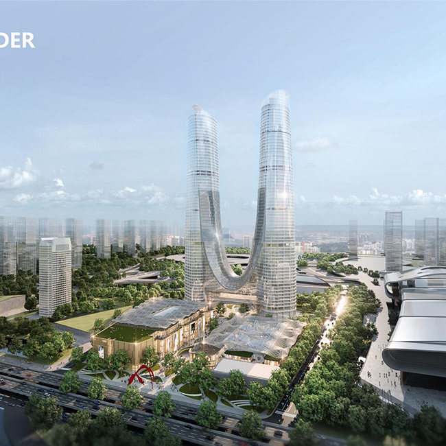 D5渲染器场景/高层鸟瞰