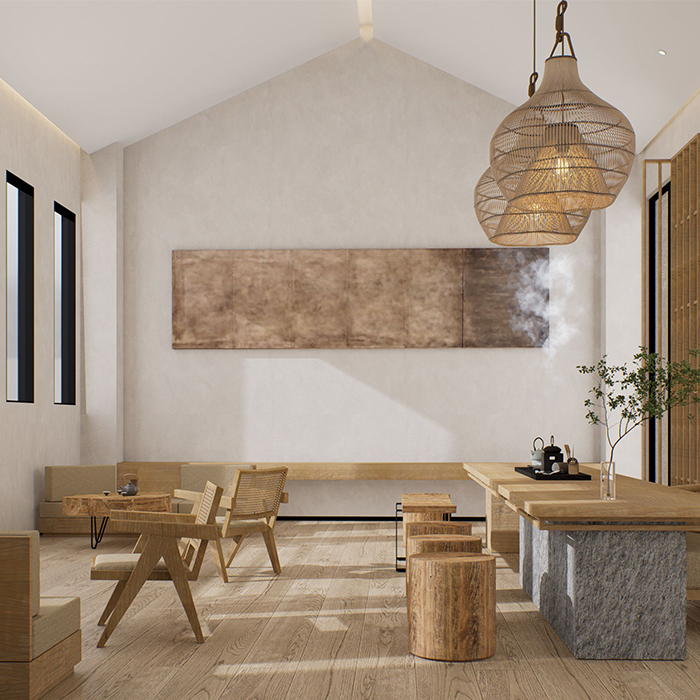 D5渲染器场景/室内茶室