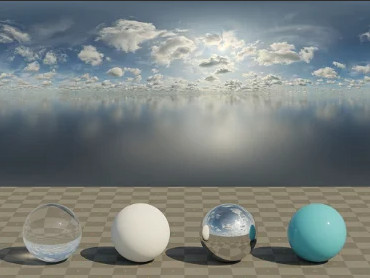 纯净的天空HDR天空贴图04