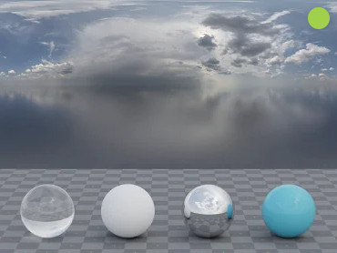 纯净的天空HDR天空贴图01