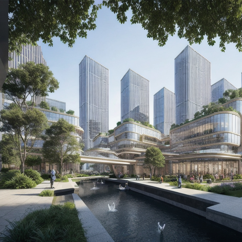 AI绘画lora模型 modernarchi15