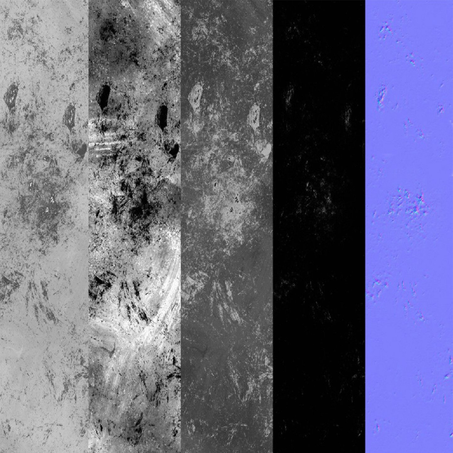 20种物体表面脏污划痕锈迹瑕疵做旧纹理图案材质贴图 