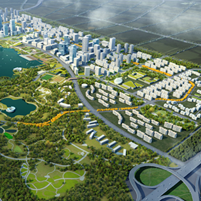 超写实景观鸟瞰图PSD源文件03