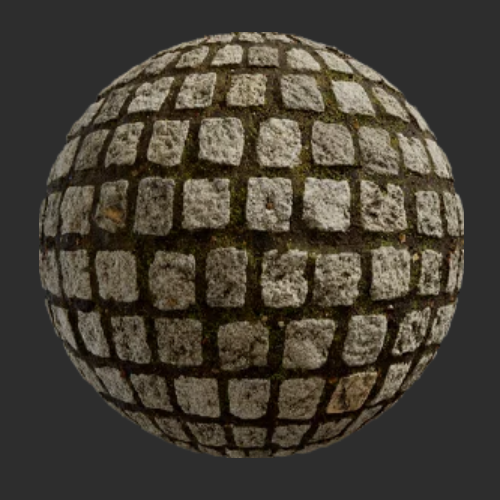 地面真实扫描物理PBR贴图