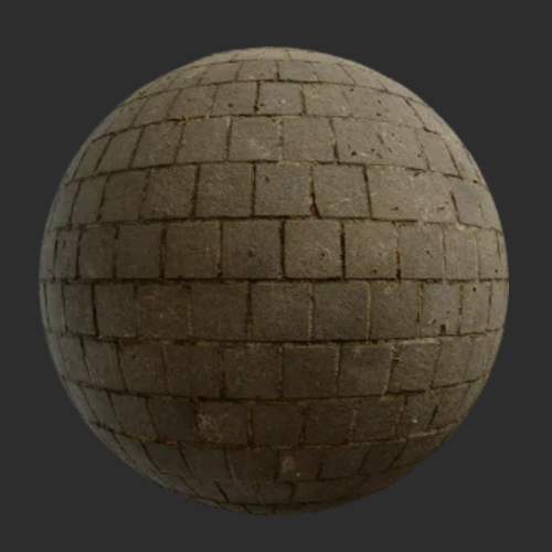 地面真实扫描物理PBR贴图