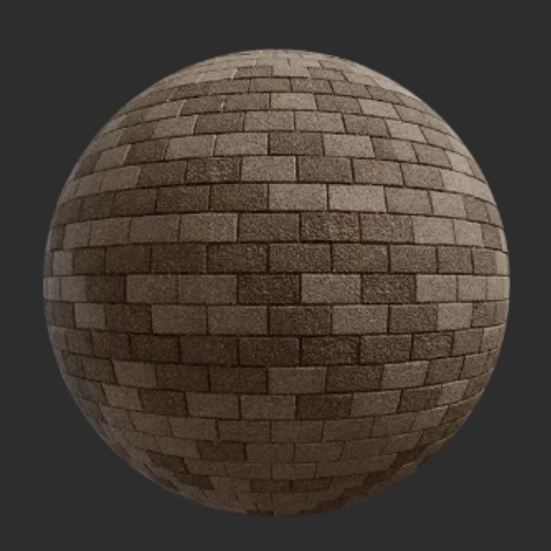 地面真实扫描物理PBR贴图