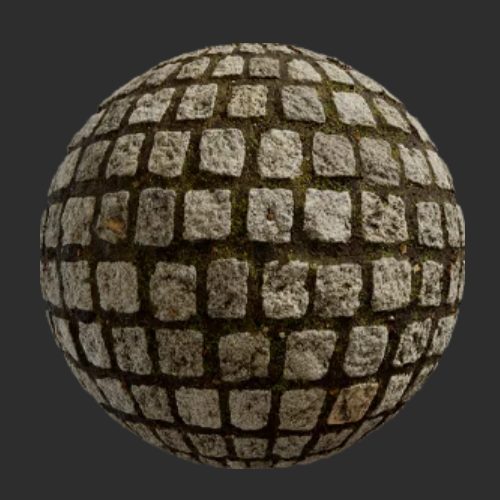 地面真实扫描物理PBR贴图