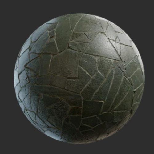 地面真实扫描物理PBR贴图